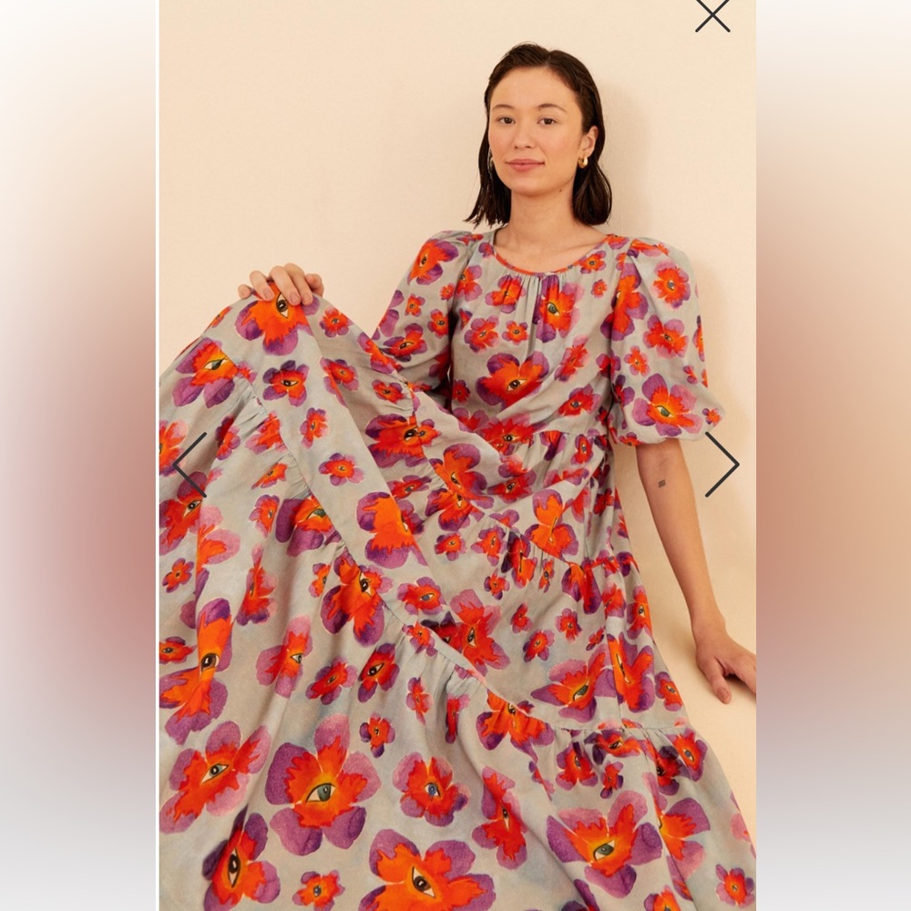 Farm Rio floral maxi dress